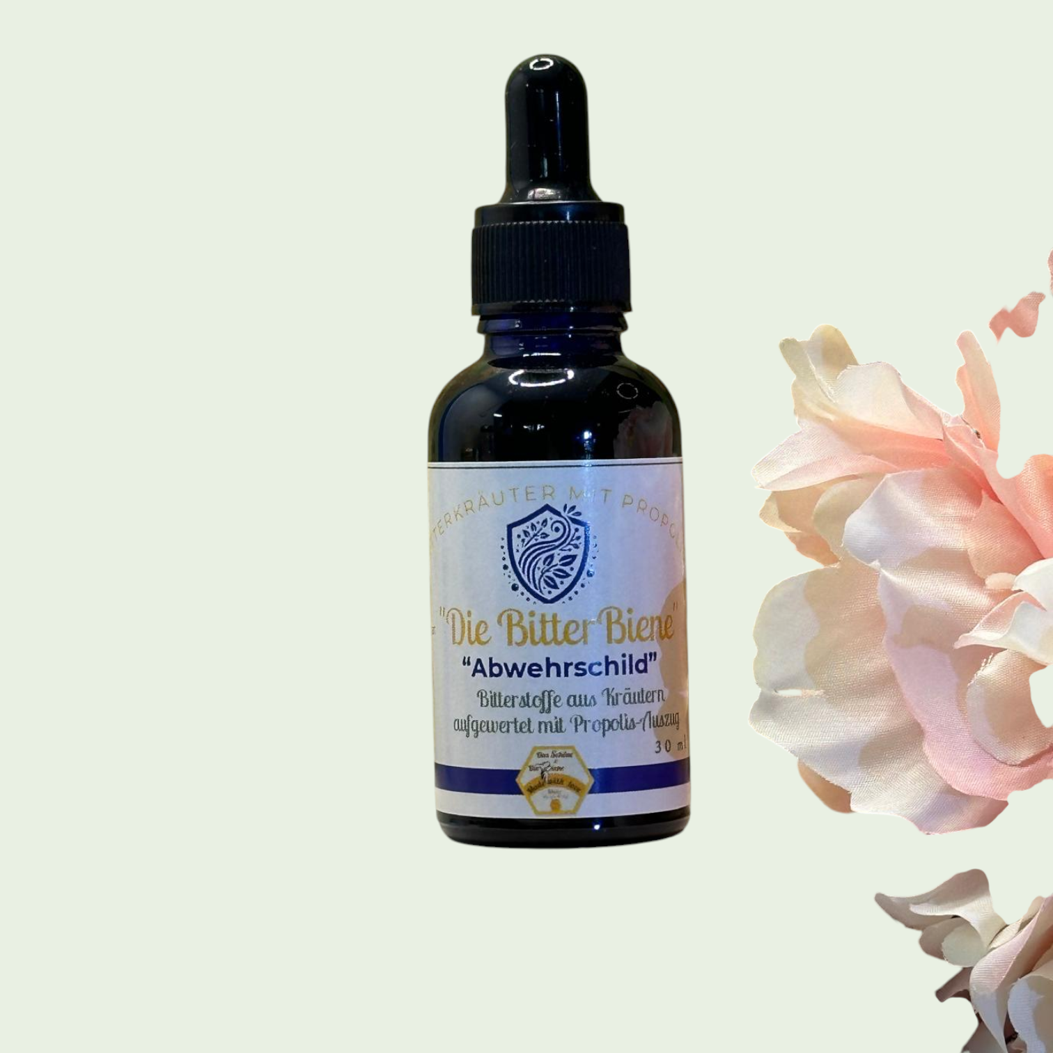"die bitterbiene" 30ml bitterkraft aus unserem bienenkräutergarten "die bitterbiene" 30ml bitterkraft aus unserem bienenkräutergarten