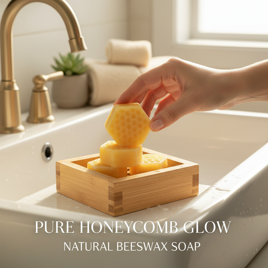 "honig gästeseife" klein (ca 15g) mit echtem bienenhonig